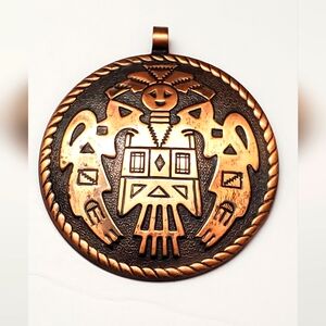 Vtg. Native American Kachina Pendant